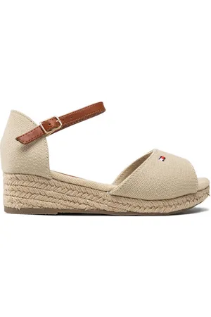 Tommy Hilfiger Espadryle Rope Wedge Sandal T3A7-32185-0048 M
