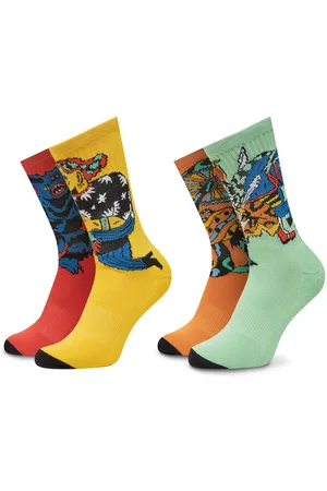Volcom Zestaw 4 par wysokich skarpet unisex Fa Bob Mollena D6312506