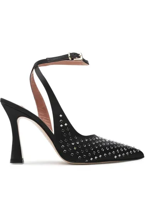 Pinko Sandały Basilico Sligback AL 22-23 BLKS1 1H2138 A074