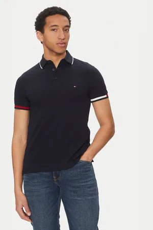 Tommy Hilfiger Polo Flag Cuff MW0MW38458 Slim Fit
