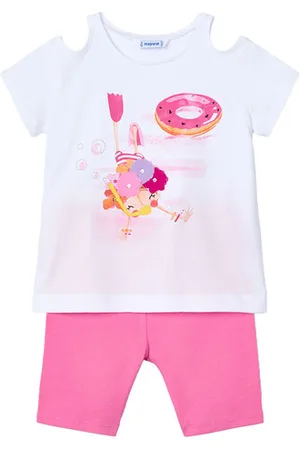 Mayoral Komplet t-shirt i spodenki 3708 Regular Fit
