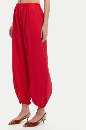 Pinko Spodnie materiałowe 105210 A2LD Relaxed Fit