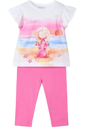 Mayoral Komplet t-shirt i legginsy 3711 Regular Fit