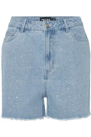 Pieces® Szorty jeansowe Tamra 17157412 Regular Fit