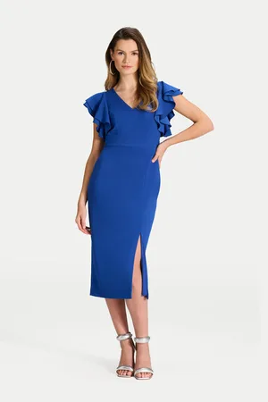 Swing Sukienka koktajlowa 5AI18400 Slim Fit