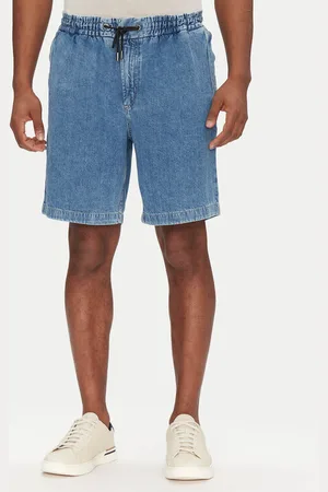 HUGO BOSS Szorty jeansowe 50537804 Relaxed Fit