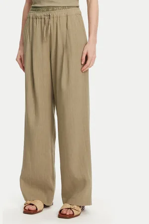 MARELLA Spodnie materiałowe Fred 2513131085 Wide Leg