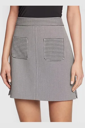 Naf-naf Spódnica mini Epuce THNJ14 Regular Fit