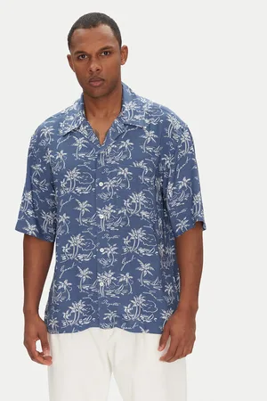 GANT Koszula Island Print 3250071 Relaxed Fit
