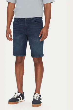 HUGO BOSS Szorty jeansowe Delaware Shorts Bo 50537815 Slim Fit