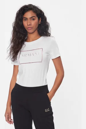 Armani Exchange T-Shirt 3DYT59 YJ3RZ 1000 Regular Fit