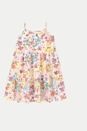 COCCODRILLO Sukienka letnia WC4129301GPK Regular Fit