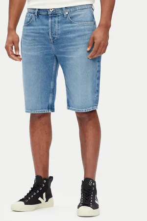 Pepe Jeans Szorty jeansowe PM801079 Loose Fit