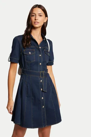 Morgan Sukienka jeansowa 241-RIXES Regular Fit