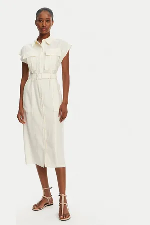 Patrizia Pepe Sukienka koszulowa 2A2870/A573-W146 Regular Fit