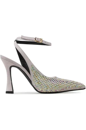 Pinko Sandały Lisette Slingback PE BLKS1 100566 A0N6