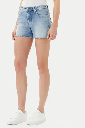 Calvin Klein Szorty jeansowe J20J225158 Slim Fit