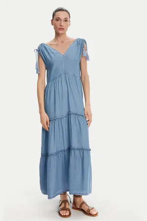 Pepe Jeans Sukienka codzienna Effie PL953664 Loose Fit