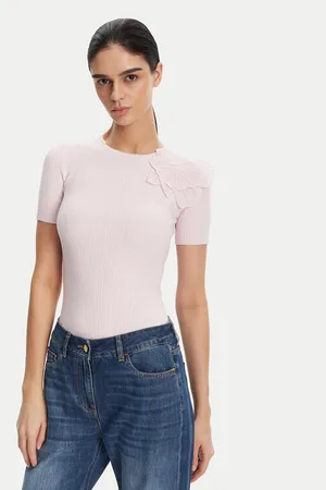 Elisabetta Franchi Sweter MK-55B-51E2 Slim Fit