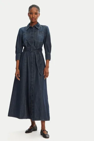 MARELLA Sukienka jeansowa Tartufo 2513221034 Regular Fit