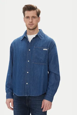 Calvin Klein Koszula jeansowa J30J327509 Regular Fit