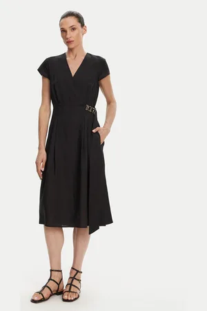 Twin-Set Sukienka letnia 251TT2072 Loose Fit