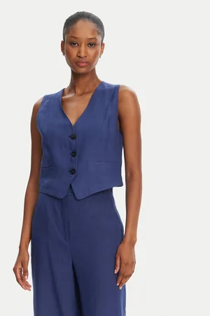 MARELLA Kamizelka garniturowa Anemone 2515151012 Regular Fit