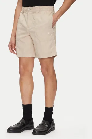 Calvin Klein Szorty materiałowe J30J327300 Regular Fit