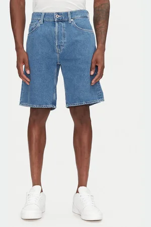 Pepe Jeans Szorty jeansowe PM801176 Loose Fit