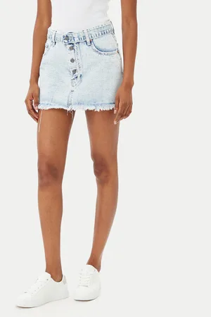 ONE TEASPOON Spódnica jeansowa Max Belted 26973 Regular Fit
