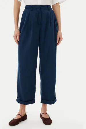 Tommy Hilfiger Spodnie materiałowe WW0WW45589 Relaxed Fit