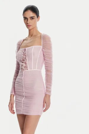 Elisabetta Franchi Sukienka koktajlowa AB68352E2 544 Slim Fit