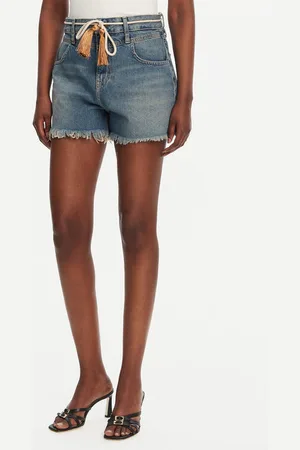 Liu Jo Szorty jeansowe UA5152 D0244 Regular Fit