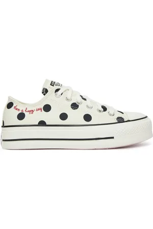 Converse Trampki Chuck Taylor All Star Lift Platform Polka Dots A10689C