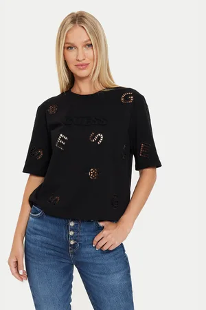 Guess T-Shirt Peony V4YI16 I3Z14 Boxy Fit