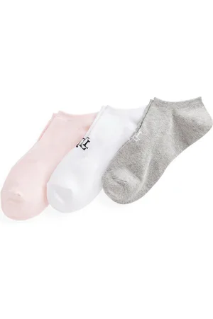 Ralph Lauren Zestaw 3 par niskich skarpet damskich 454846731002