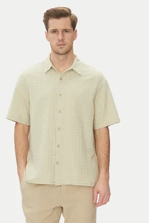 JACK & JONES Koszula Dobby 12277184 Relaxed Fit