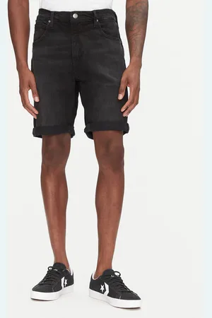 Lee Szorty jeansowe 5 Pocket 112363930 Regular Fit