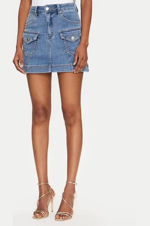 Met Spódnica jeansowa M10 182GN Regular Fit