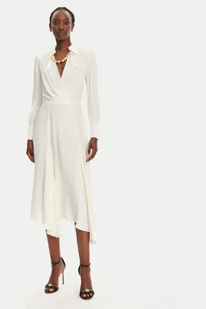 Elisabetta Franchi Sukienka koktajlowa AB-863-52E2-V590 Regular Fit