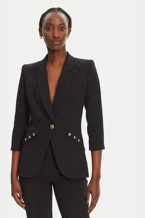 Elisabetta Franchi Marynarka GI-164-52E2-V640 Regular Fit