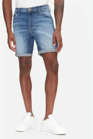 Lee Szorty jeansowe Rider 112363925 Slim Fit
