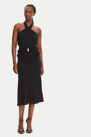 Elisabetta Franchi Sukienka koktajlowa AB-719-52E2-V560 Regular Fit
