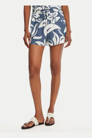 Banana Moon Szorty materiałowe William Floreal MHX74 Loose Fit