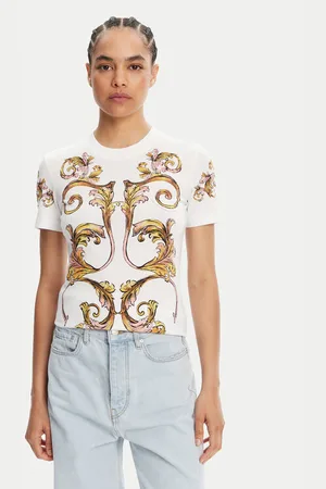 VERSACE T-Shirt 78HAH6P8 Slim Fit