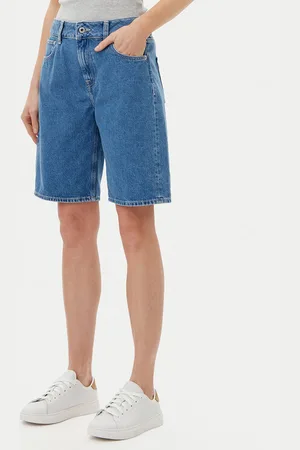 Pepe Jeans Szorty jeansowe PL801189 Regular Fit