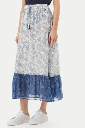 Pepe Jeans Spódnica trapezowa PL901194 Regular Fit