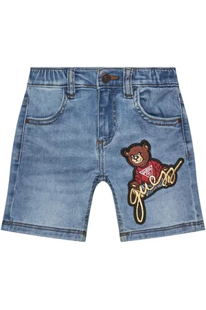 Guess Szorty jeansowe N5GD14 D4CA0 Regular Fit