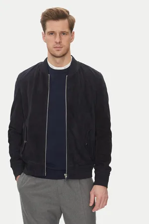 Serge Pariente Kurtka skórzana M888 Regular Fit