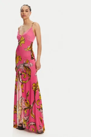 VERSACE Sukienka letnia 78HAO900 Regular Fit